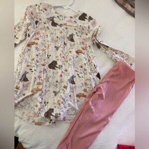 Angel Dear Floral Print Dress